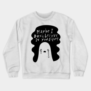 Skeptical Ghost Crewneck Sweatshirt